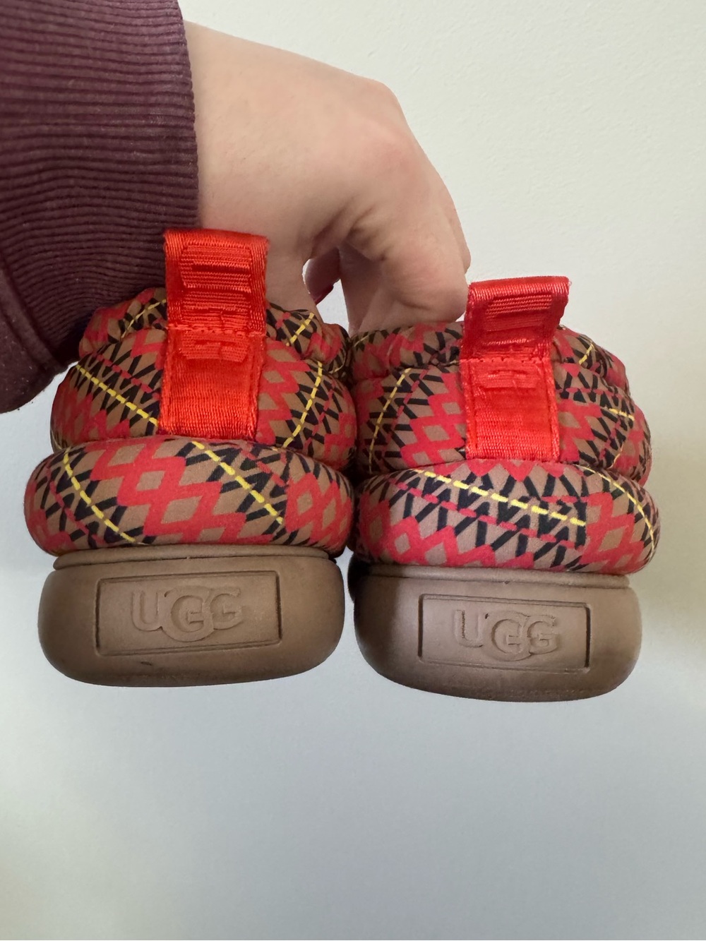 UGG Maxi Heritage braid slip on clogs - Picture 7 of 9